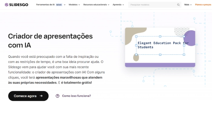 slidesgo ia para criar slides gratuito