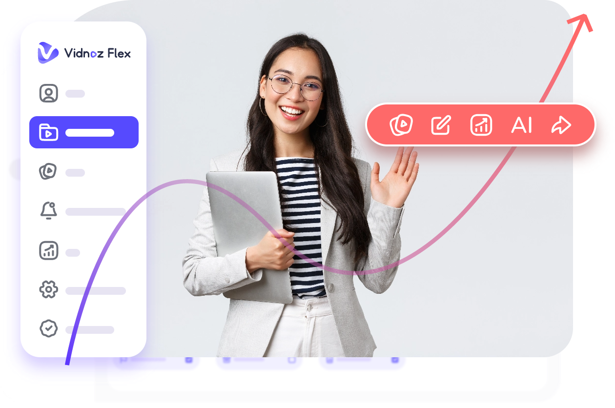 Vidnoz Flex - Plataforma de vídeo eficiente
