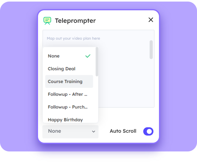 Use o teleprompter online